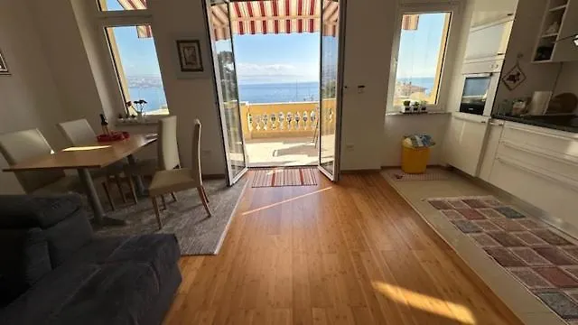 Apartment La Verita 1 St Line With Balcony Opatija